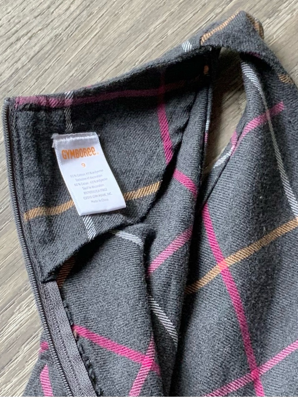 Gymboree Argyle Jumper Dress Girls Size: 9 - Picture 3 of 9